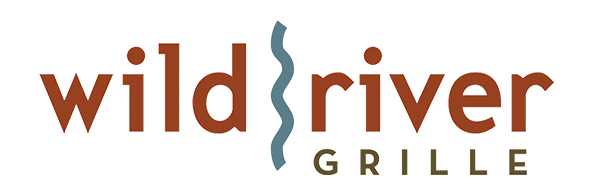Logo for Wild River Grille restaraunt.